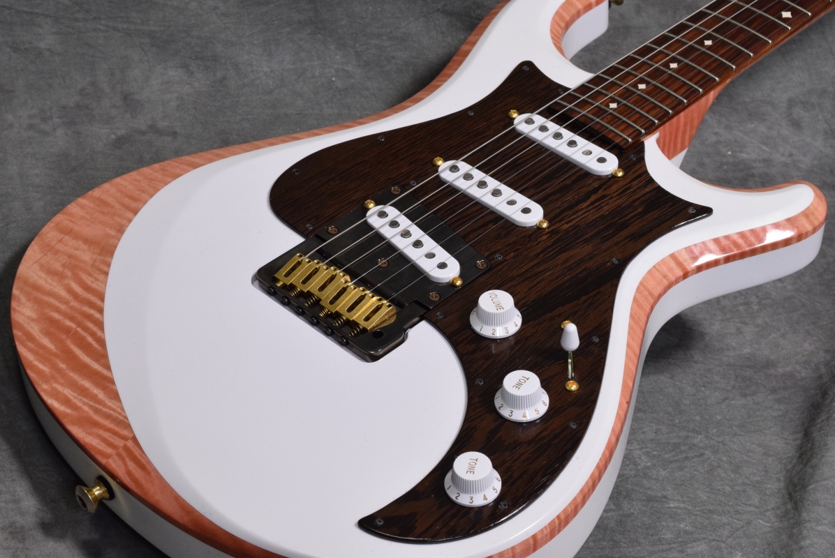 Used Knaggs Naggusu / Severn Tier2 Tremolo White / Pink from JAPAN EMS
