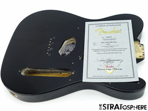 2016 Fender USA Custom Shop Postmodern NOS Telecaster BODY Tele Nitro Black