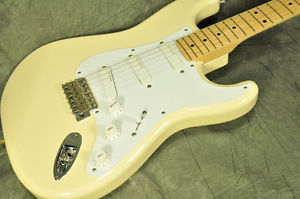 Used Fender Japan / Stratocaster ST54-LS Vintage White from JAPAN EMS