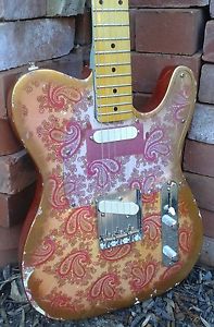 PAISLEY TELECASTER STYLE GUITAR MADE HAND MADE BY JENSON OF LONDON  HIGH SPEC