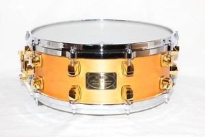 Very Rare! YAMAHA MSD0115 Maple Custom Snare Drum Vintage Natural 14”×5.5”