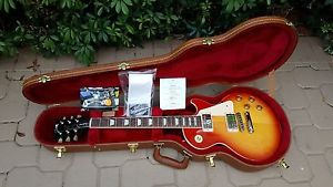 2016 Gibson Les Paul Traditional Plain Top Guitar Heritage Cherry Sunburst