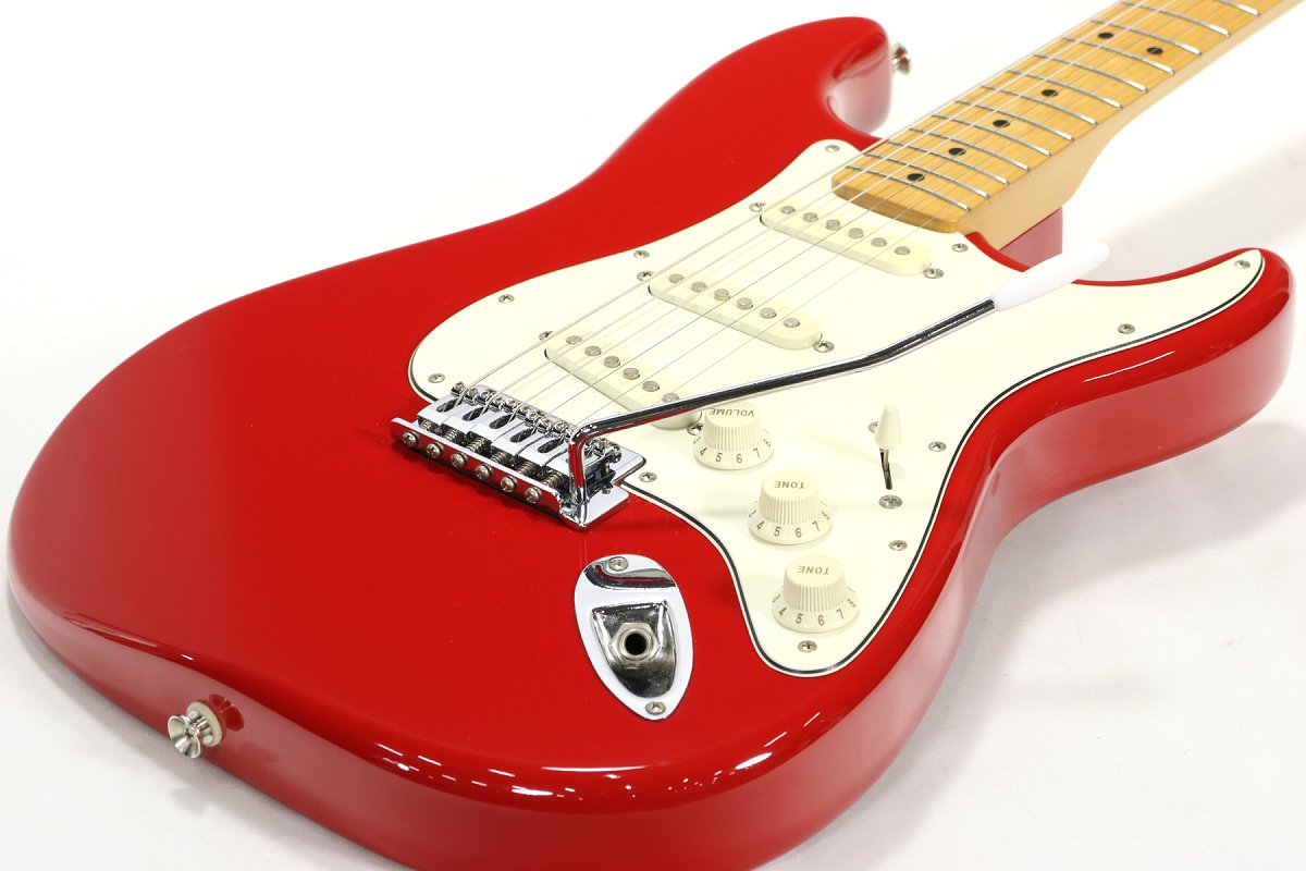 Used Fender Mexico / Standard Stratocaster RED Fender Mexico from JAPAN EMS