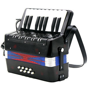 15X (17-Key 8 Bass Mini Accordion Musical Toy for Kids  PK DP