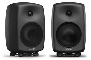 Genelec 8040B Attivo Monitor Da Studio, Nero (Paio) (NUOVA)