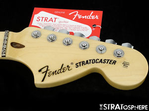 USA Fender Custom Shop NOS Pro Strat NECK & LOCKING TUNERS Stratocaster, Maple