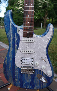 James Tyler Classic Guitar - Gloss Candy Blue Shmear