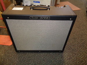 used Fender Hot Rod Deville 212 guitar tube combo amplifier w/ cover + footswitc