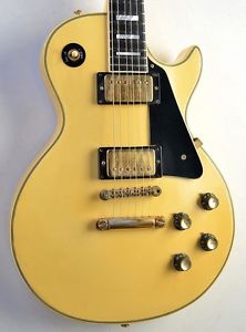 1975 Gibson Les Paul Custom ~~WHITE CREAM~~ 1970s Vintage Electric Guitar