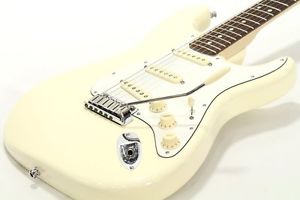 Used Fender USA / Jeff Beck Stratocaster UD Rosewood Fingerboard Olympic White F