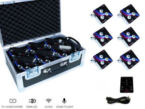 Ape Labs ApeLight Maxi 6pc TourPack uplighting DJ audio DMX controllable optics