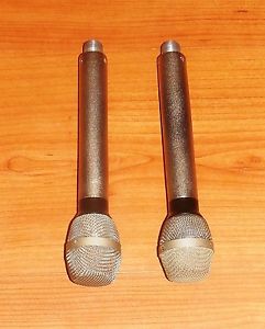 Stereo pair of Russian tube vintage microphones Lomo 8a19(KMS 19-02)power supply