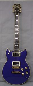 LIMITED ED! 1981 YAMAHA SG-2000 GUITAR DEEP PURPLE THROUGH NECK EBONY FB GOLD HW