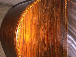 1973 Matsuoka Classical Guitar #80 * Restored Jacaranda back+sides * Nice find.