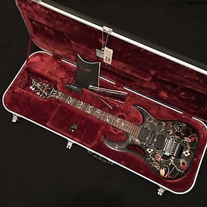 New! Ibanez Jem 77FP2 Floral Pattern 2 + Hard Case + Tags/Tremolo arm