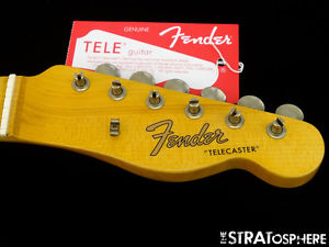 Fender Custom Shop Postmodern Relic Telecaster NECK + TUNERS Tele Maple '57 "V"