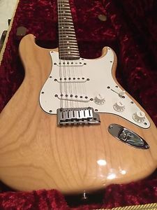 Fender Stratocaster USA 60th Anniversary Case  (Natural-Ash) MINT 2006 COLLECTOR