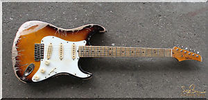 Neu! Siggi Braun Custom Shop, Strat-style E-Gitarre, Hammer-Sound, Einzelstück