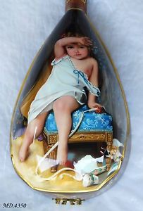 Antoniotsai, Oil Painting&Mop Inlay Classical Bowl Back Mandolin, Hard Case 4350