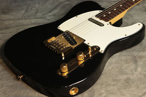 Used Fender USA / 1981 Black and Gold Telecaster from JAPAN EMS
