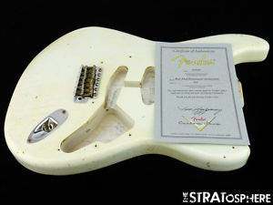 Fender Custom Shop Postmodern Relic Stratocaster BODY+ HARDWARE Strat Olympic