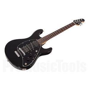 Music Man USA Steve Morse STD BK - Black MH * exc. cond. * silhouette