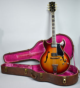 1961 Gibson Barney Kessel Standard Sunburst PAF Hollowbody Archtop Guitar w/OHSC