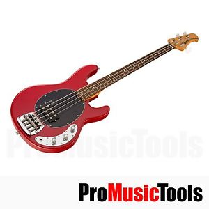 Music Man USA Classic Stingray 4 CLR -Classic Red RW flame BKPG -demo *NEW* bass