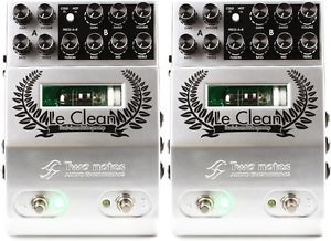 Two Notes Le Clean 2-channel U.S. Tones Tube Preamp Ped... (2-pack) Value Bundle