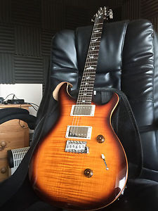 PRS SE Custom 24 Bevelled Top Guitar - Tobacco Sunburst - With Upgrades!