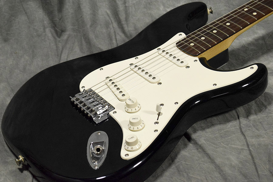 Used Fender Mexico / Squier Series Stratocaster Black from JAPAN EMS