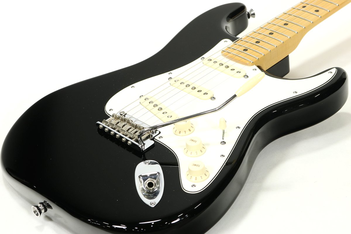 Used Fender USA / American Standard Stratocaster Maple Fingerboard Black fender