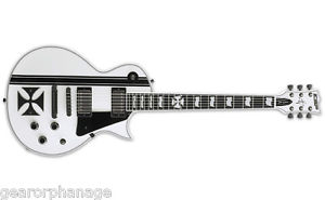 ESP James Hetfield Iron Cross SW Snow White with Case NEW IN STOCK!