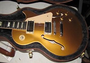 Gibson Les Paul ES Gold Top Semi-Hollow - Memphis Historic Ltd. Edition Gold Top