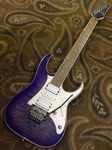 Ibanez SRG 450 QMZD TLB 2012 E-Guitar See-through Finish Free Shipping