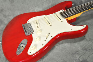 Used FENDER USA Fender USA / American Deluxe Stratocaster Crimson Red Transparen