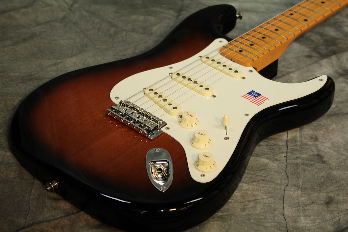 Used Fender USA / Eric Johnson Stratocaster 2-Color Sunburst Fender from JAPAN