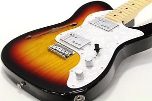 Used Fender Japan / Telecaster Thinline TN72 3-Tone Sunburst Maple (3TS / M) Fen