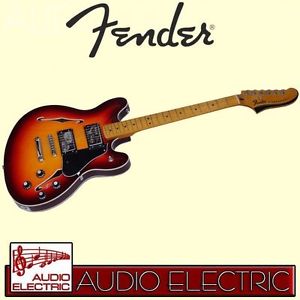 Fender Modern Player Starcaster E-Gitarre aged cherry burst