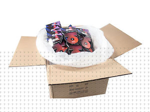 MASTER CASE OF (125) VRLDMX3P2 3 PIN DMX CABLES 2'