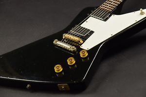 Gibson Explorer Black 1981, Electric guitar, m1009