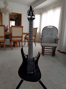 Jackson USA Signature Chris Broderick Soloist 7 Black with Case