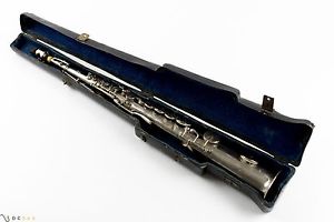 1857 Adolphe Sax Soprano Saxophone With Original Adolphe Sax Mouthpiece