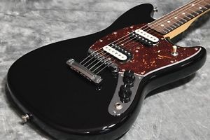 Fender American Special Mustang Black/Rose Electric Guitar Free Shipping