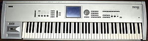 KORG TRITON PRO MUSIC WORKSTATION SAMPLER