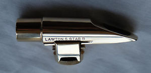 Lawton Gold plated alto sax  5*B mouthpiece