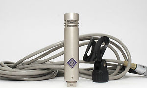 Vintage Neumann KM84 Microphone w/ Cable & Clip