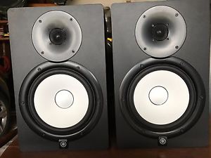 Yamaha HS-8 Powered Studio Monitors Pair mint condition!!