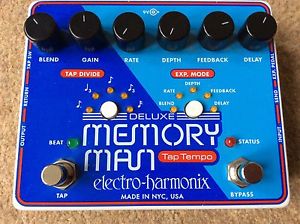 Electro Harmonix Deluxe Memory Man 1100 Tap Tempo MN3005