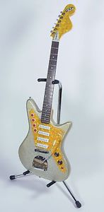 DiPinto Galaxy 4 Los Straitjackets, Silver Sparkle, Electric Guitar